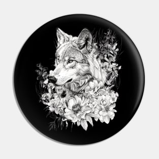 Wolf Mythology Influence Pin