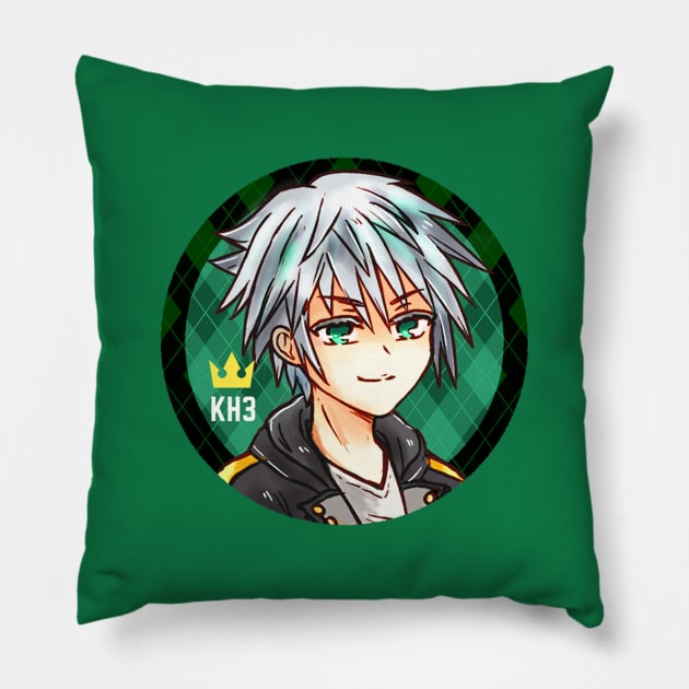 Kingdom Hearts 3 Riku Pillow by candypiggy