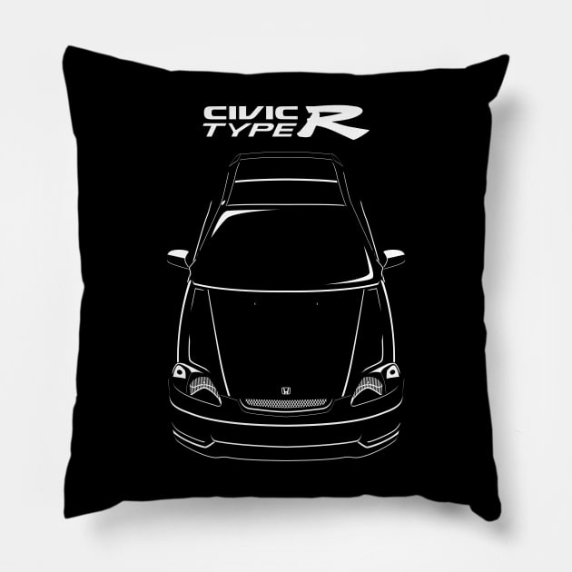 Civic Type R 6th gen 1996-1999 Pillow by jdmart