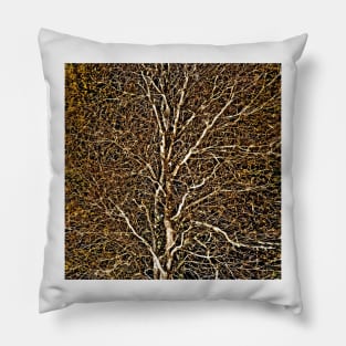 Vermont Winter Tree Pillow