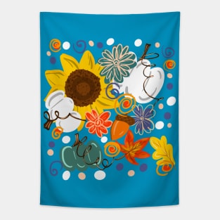 Pretty Fall design Tapestry