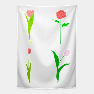 Spring flowers tulip Tapestry