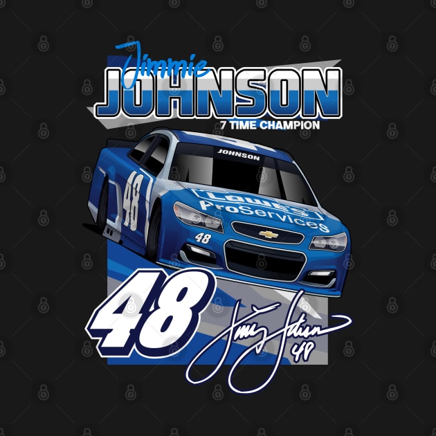 Jimmie Johnson Nascar by kucingtertawa