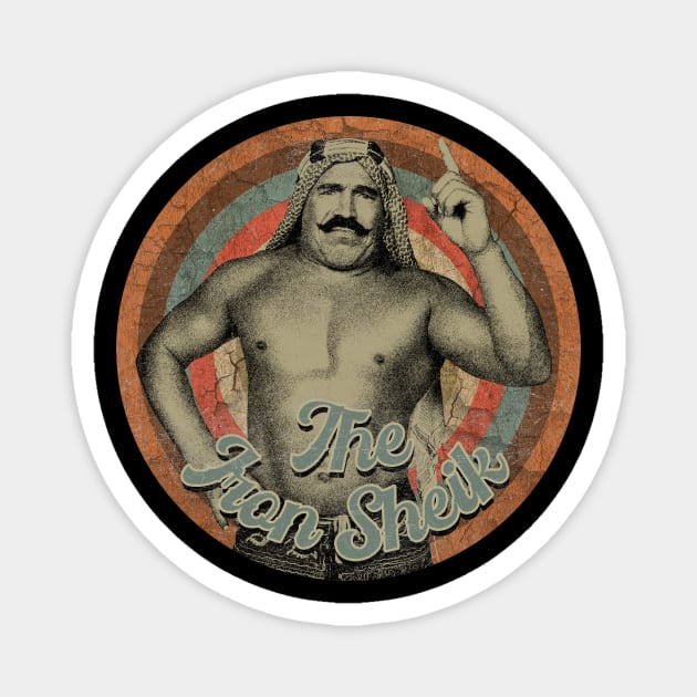The Iron Sheik WWE Hall of Fame 1972 Magnet by penCITRAan
