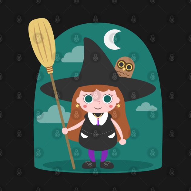 Little Witch by aglomeradesign