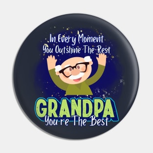 Grandpa's Shining Moment Pin