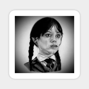 Wednesday Addams Magnet