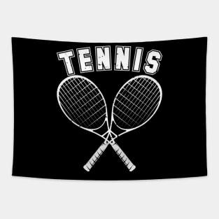 Tennis Rackets Outdoor Sport Tapestry