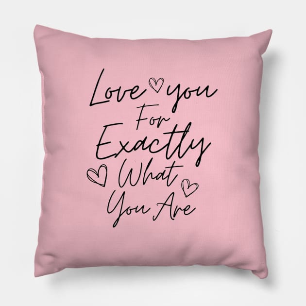 Self Love Love yourself Pillow by MitsuiT