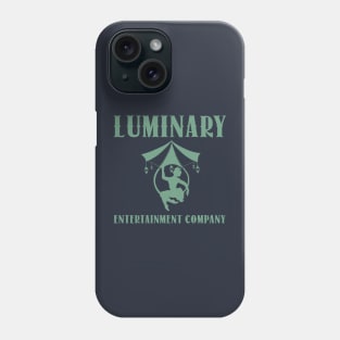 luminary entertainment company logo sage Phone Case