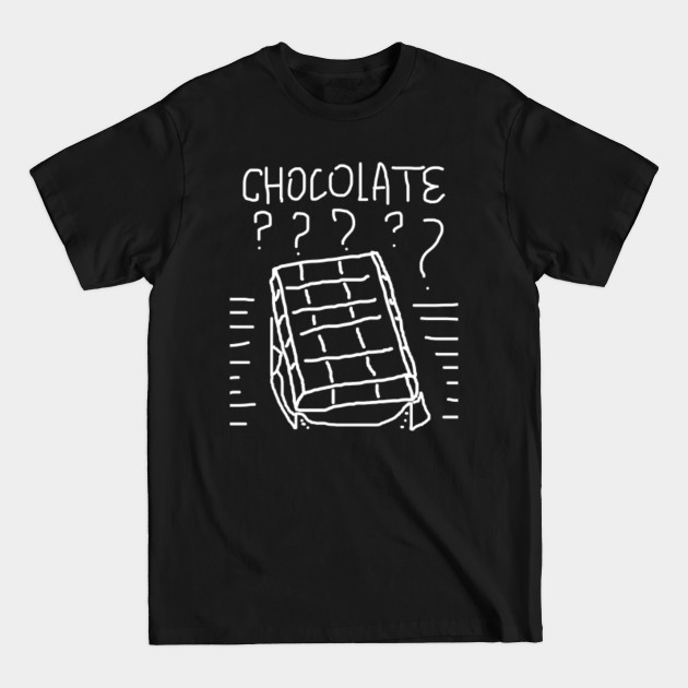 Discover Chocolate? - Minimalist Art - T-Shirt