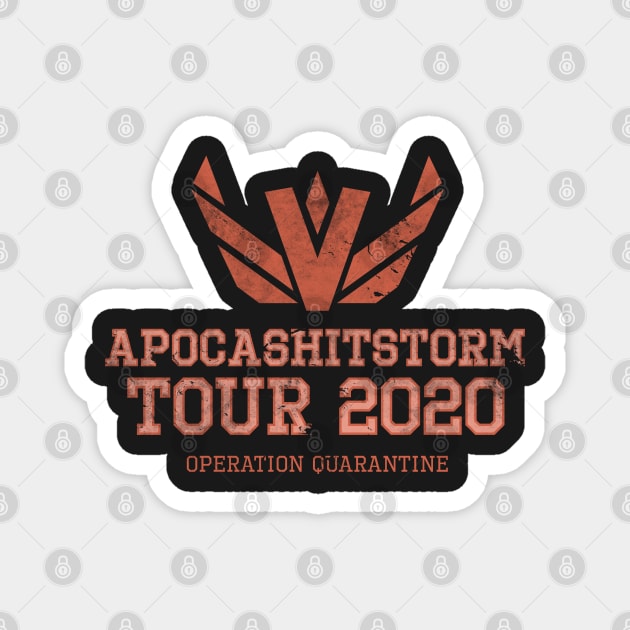 HZD - Apocashitstorm 2020 Magnet by DEADBUNNEH