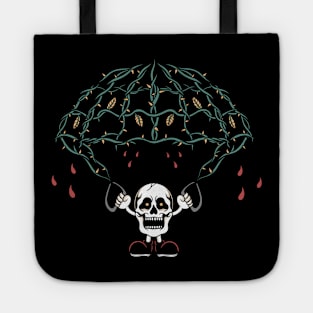 Rain skull Tote