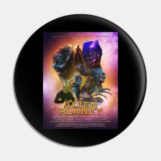 Alien Planet - Official Poster Pin