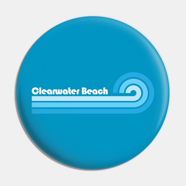 Clearwater Beach Pin by PodDesignShop