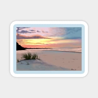 Beach Sunset Magnet