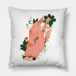 Blooming Bones Pillow