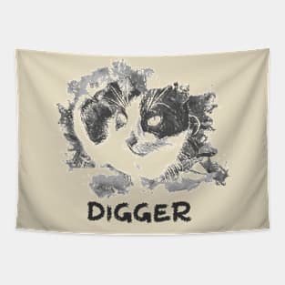 Digger 2 Tapestry