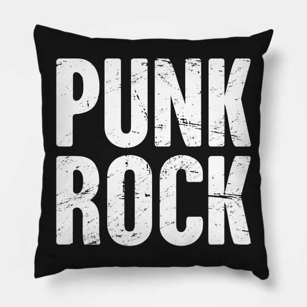 Punk Rock Pillow by MeatMan