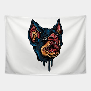 The Bat Head Tapestry