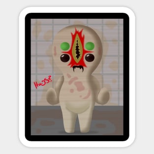 SCP-173 Chibi Sticker for Sale by Foxcada