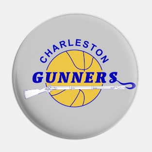 Defunct Charleston Gunners Basketball 1989 Pin