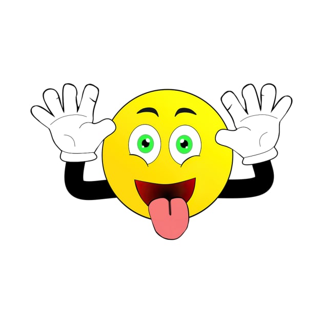 Funny Emoji Face Cover Happy Face 2020 by hispanicworld