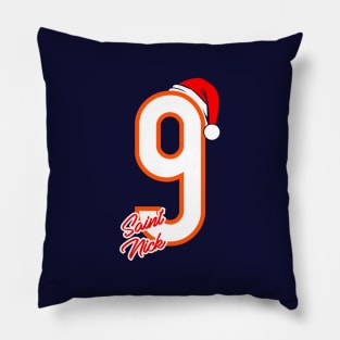 St. Nick, Chi - Navy Pillow