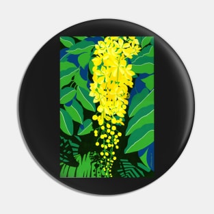 Golden Rain Tree Pin