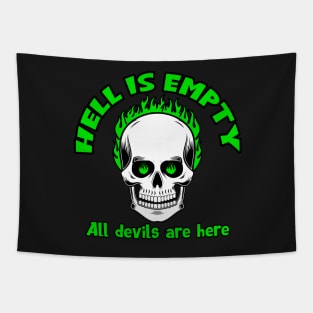 Hell is Empty! Tapestry