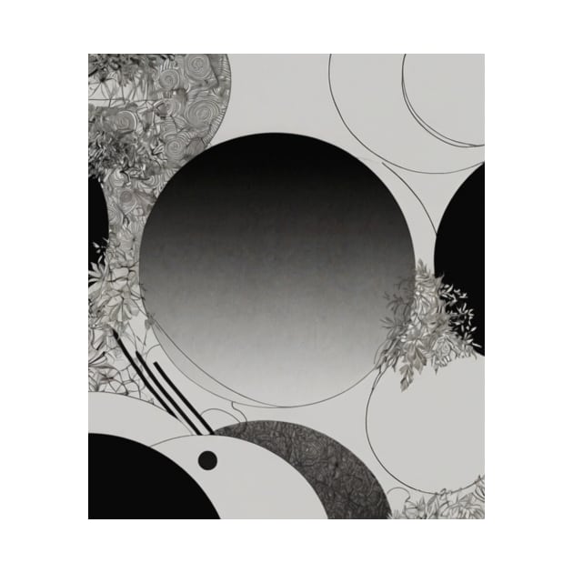 Black And White Circles by All Products HQ