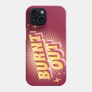 burnt out 60s/70s retro Phone Case