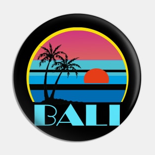 Bali Retro (yellow stripe) Pin