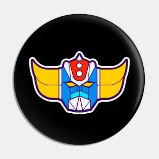 172 Grendizer Pattern Pin