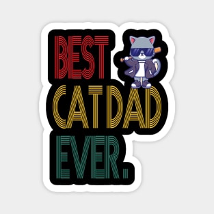 best cat dad ever Magnet