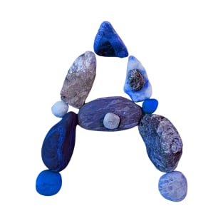 Letter A rocks T-Shirt