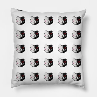 Monokuma Faces v2 Pillow