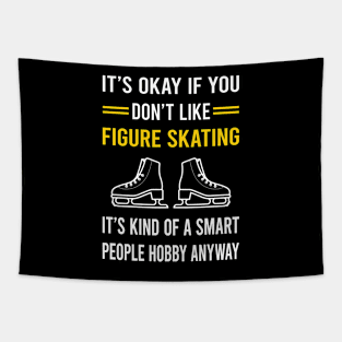 Smart People Hobby Figure Skating Skate Skater Tapestry