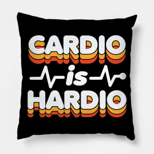 Cardio Is Hardio Pillow