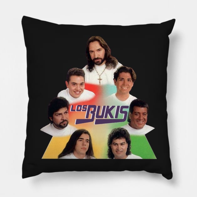 Los Bukis Pillow by brophycmillis