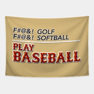 Play Baseball Tapestry