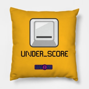 Underscore scritta nera Pillow