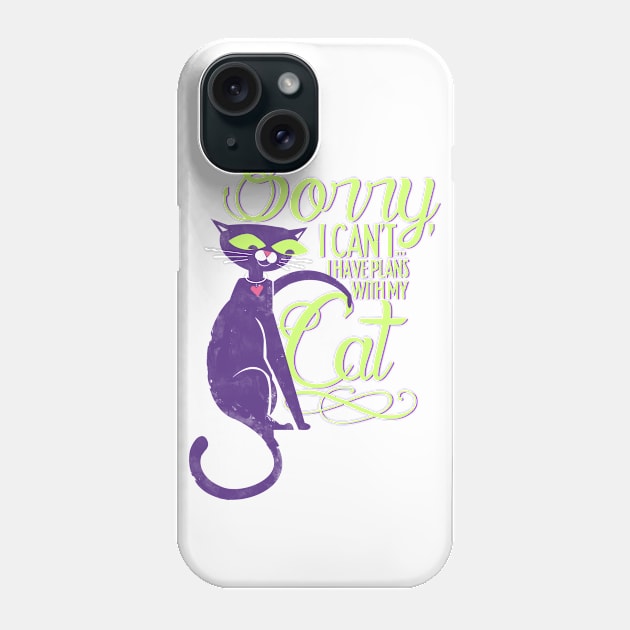 Plans with my Cat Phone Case by veerkun