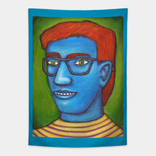 Hero Selfportrait Tapestry