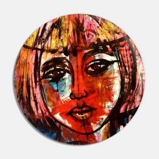 Caro the painter Pin