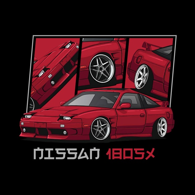 Nissan 180SX JDM Car by T-JD