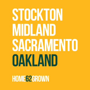 "Homegrown Series" Oakland: Doo (Gold) T-Shirt