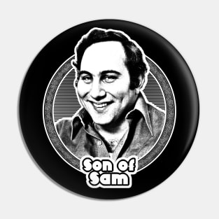 Son Of Sam // 70s Retro Style Design Pin