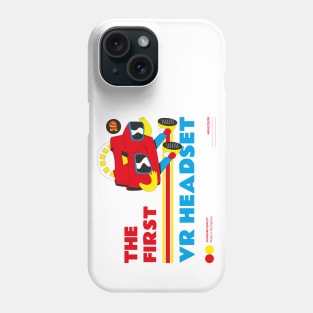 The First VR Headset Retro View Master Toy Phone Case