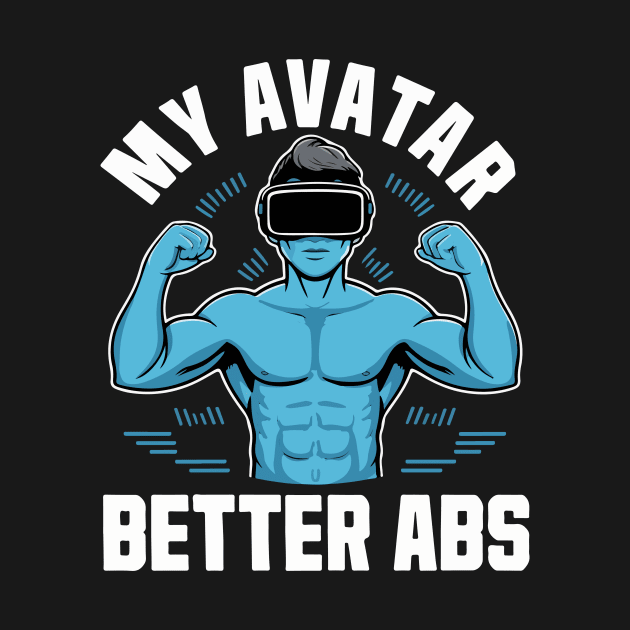 Gym Bro VR headset Funny Gifts by GrafiqueDynasty